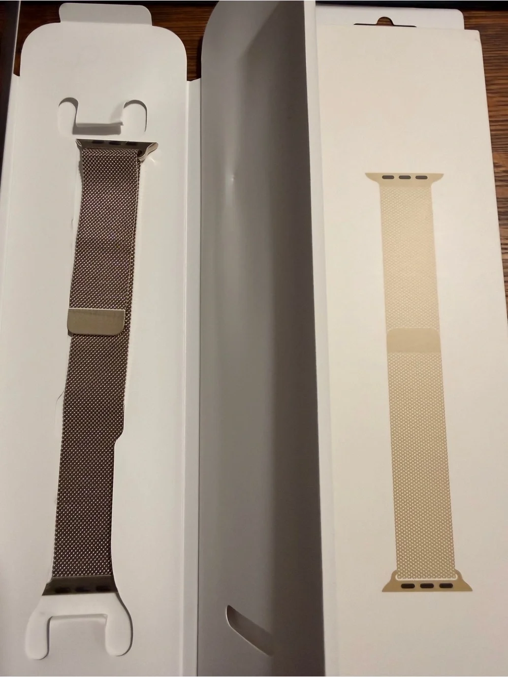 Apple Watch Gold Milanese Loop 45mm Genuine Apple ML763AM/A